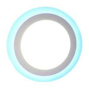 2vclr 300x300 - Светильник светодиодный, встраиваемый (круг, голубое свечение) LE LED 2BCLR 16W 3/6K (20)