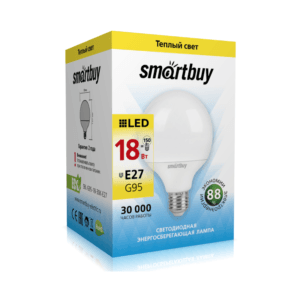 bd53e5386c176cf0cc137543f5f7eb05 300x300 - Светодиодная (LED) Лампа Smartbuy-G95-18W/3000/E27