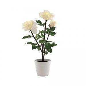 cc5 300x300 - Декоративные цветы на светодиода Роза 3 белая