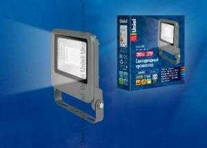 9999jk9 1 300x214 - Прожектор светодиодный ULF-F17-20W/NW IP65 195-240В SILVER