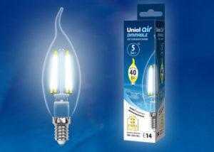 sa4 300x214 - Лампа светодиодная LED-CW35-5W/NW/E14/CL/DIM GLA01TR картон