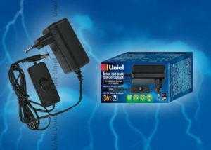 bt6 300x214 - Блок питания для светодиодов с вилкой UET-VPA-036A20 12V IP20