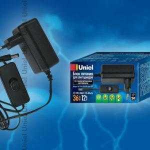 bt6 300x300 - Блок питания для светодиодов с вилкой UET-VPA-036A20 12V IP20
