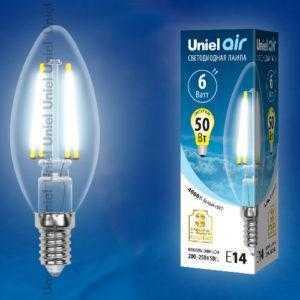 LED-C35-6W/NW/E14/CL GLA01TR картон