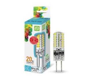 020202 300x280 - Лампа светодиодная LED-JCD-standard 2Вт 230В GY6,35 4000К 180Лм ASD