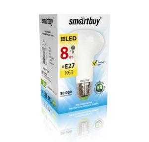 0302sm 300x285 - Светодиодная (LED) Лампа Smartbuy-R63-08W/3000/E27