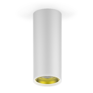 hd012 300x300 - LED светильник накладной HD012 12W (белый золото) 3000K 79x200,900лм,1/30