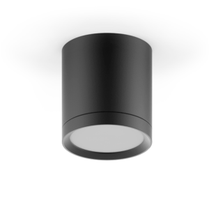 hd014 015 1 300x300 - LED светильник накладной с рассеивателем HD014 6W (черный) 3000K 68х75,400лм, 1/30