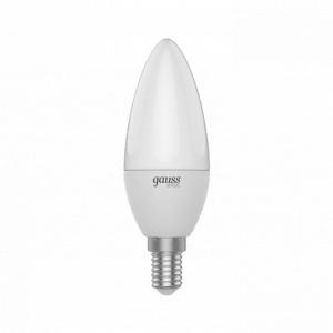 208 300x300 - Лампа Gauss BASIC СВЕЧА 5,5W 400LM 3000K E14 LED 1/10/100